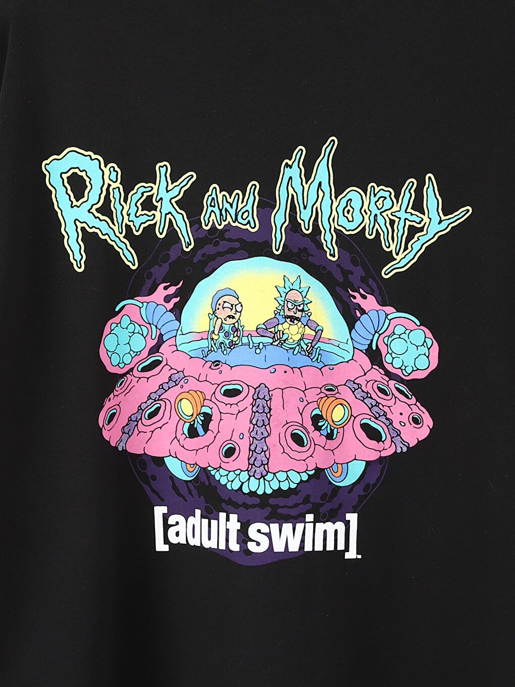 هودي تخين مطبوع أوفراسايز للسيدات Rick and Morty-7