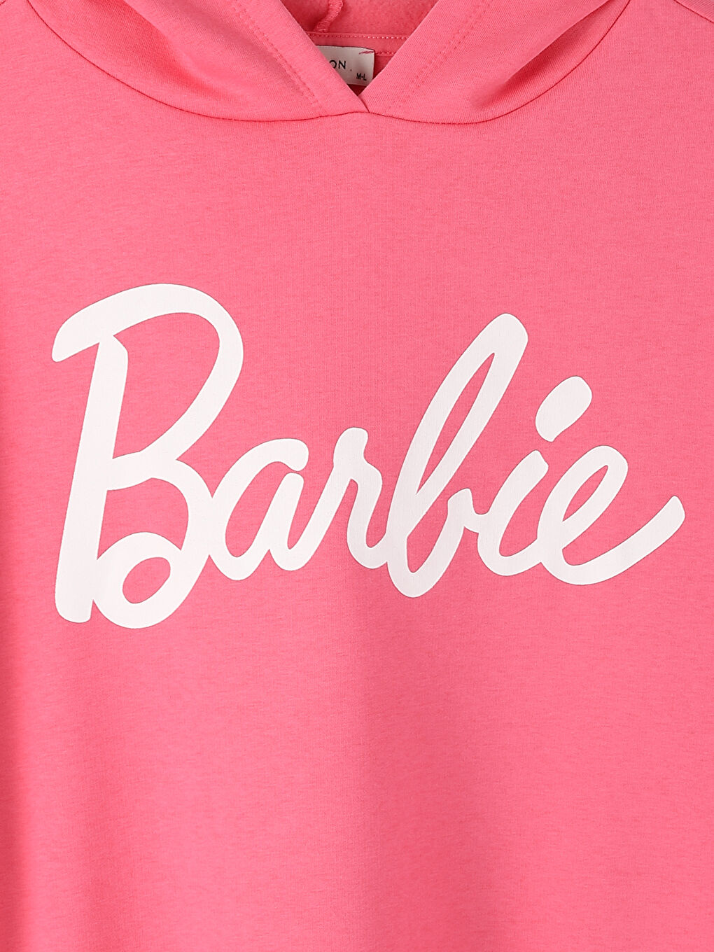 LC Waikiki Barbie Printed Hooded Women's Sweatshirt -W4GU10Z8-VG6