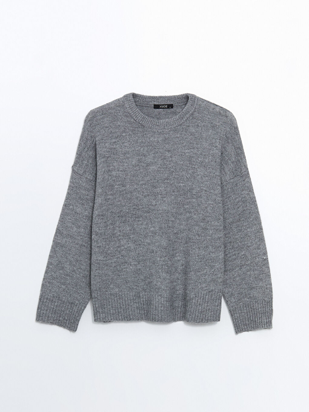 Crew Neck Women's Knitwear Sweater-4