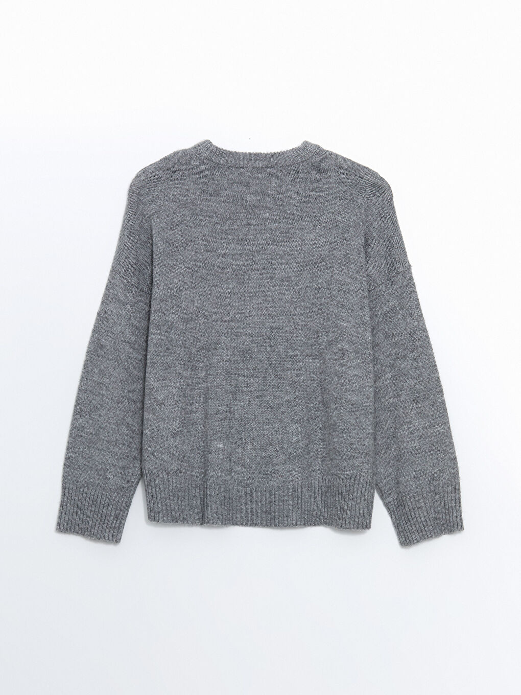 Crew Neck Women's Knitwear Sweater-5