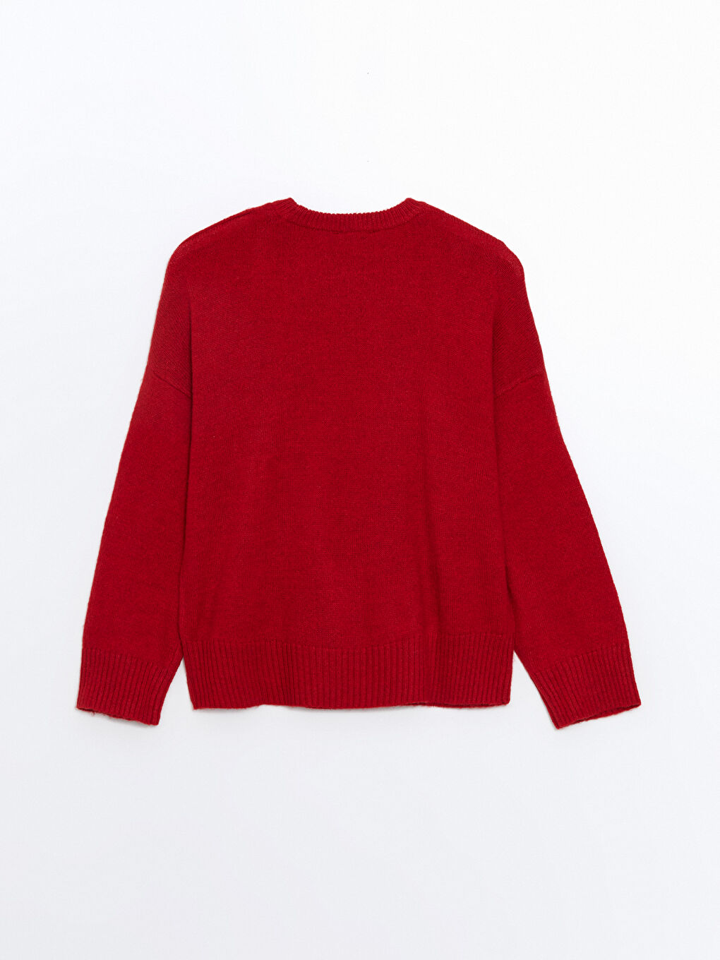 Crew Neck Women's Knitwear Sweater-1
