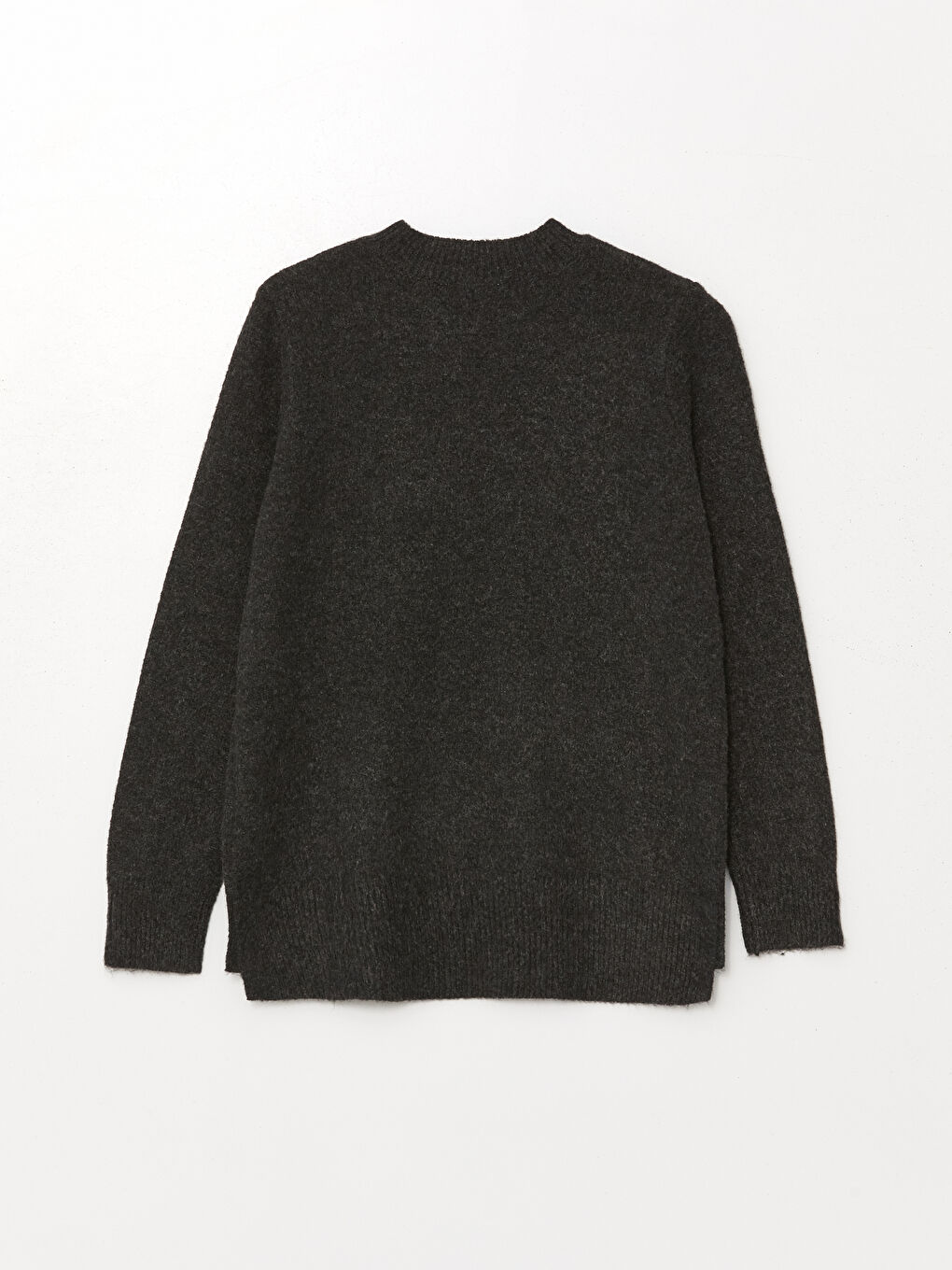LCWAIKIKI Basic Crew Neck Rhinestone Embellished Women's Knitwear Sweater -W4GV32Z8-JF7