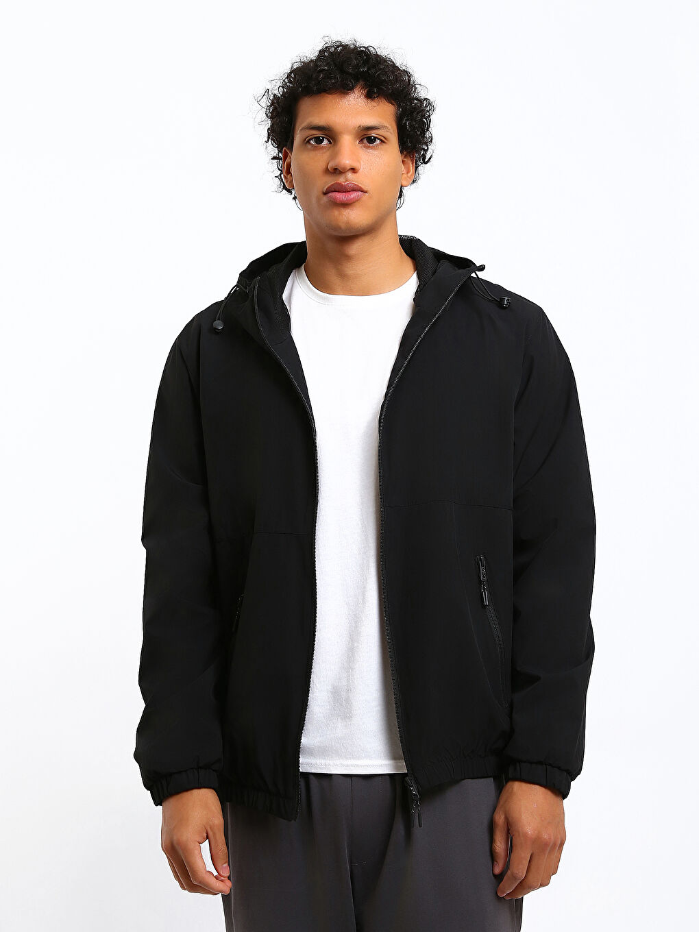 Standard Fit Hooded Men's Coat