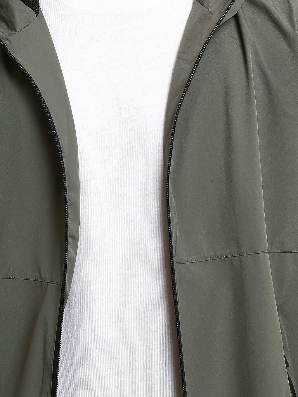 بالطو للرجال بفتحة عادية بكابوش-2