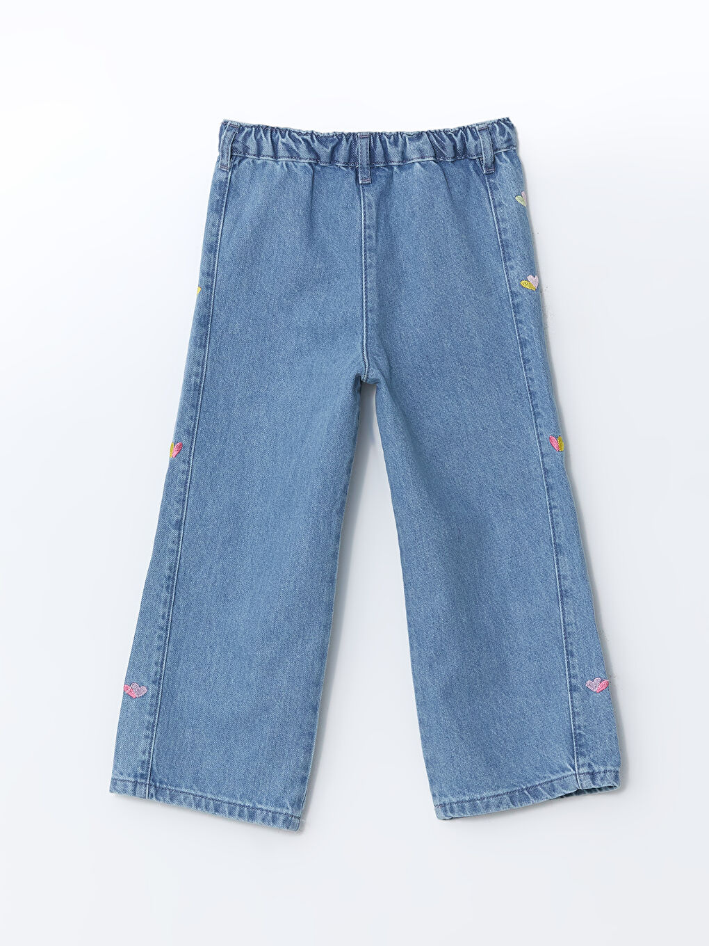 LCW Kids Karışık Beli Ayarlanabilir Kız Çocuk Jean Pantolon - 1