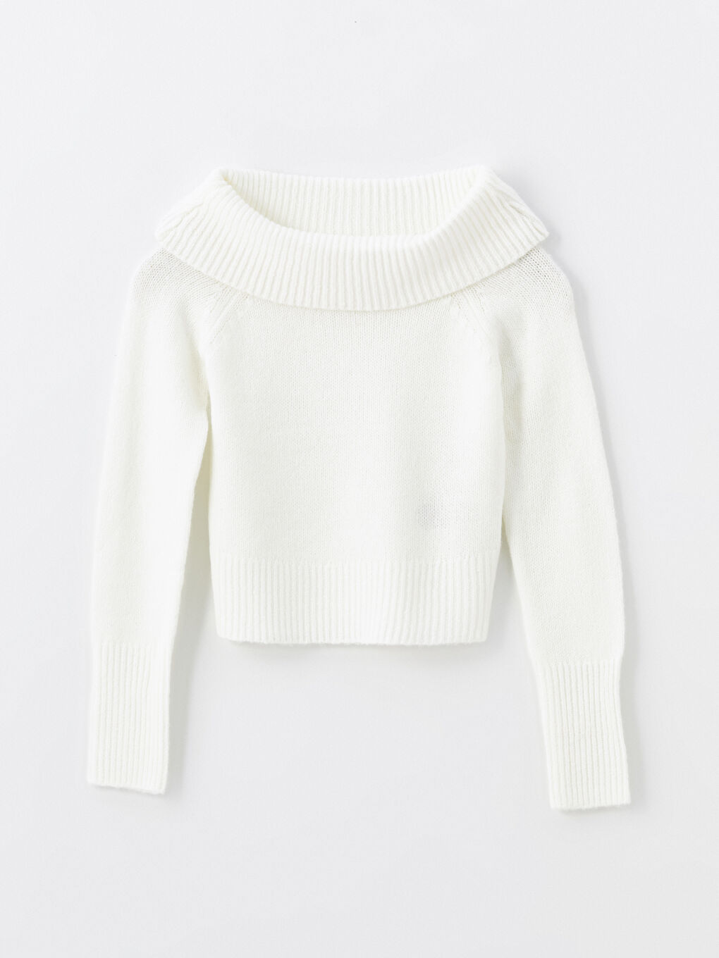 XSIDE Schulterfreier Ausschnitt Damen Strickpullover -W4GY83Z8-R9J