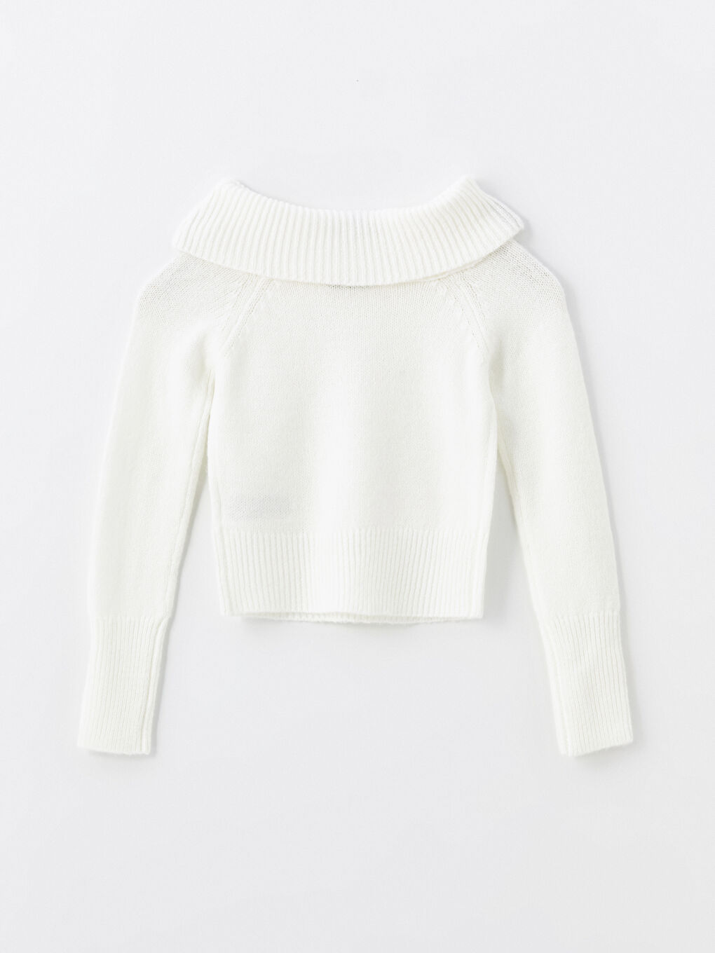 XSIDE Schulterfreier Ausschnitt Damen Strickpullover -W4GY83Z8-R9J