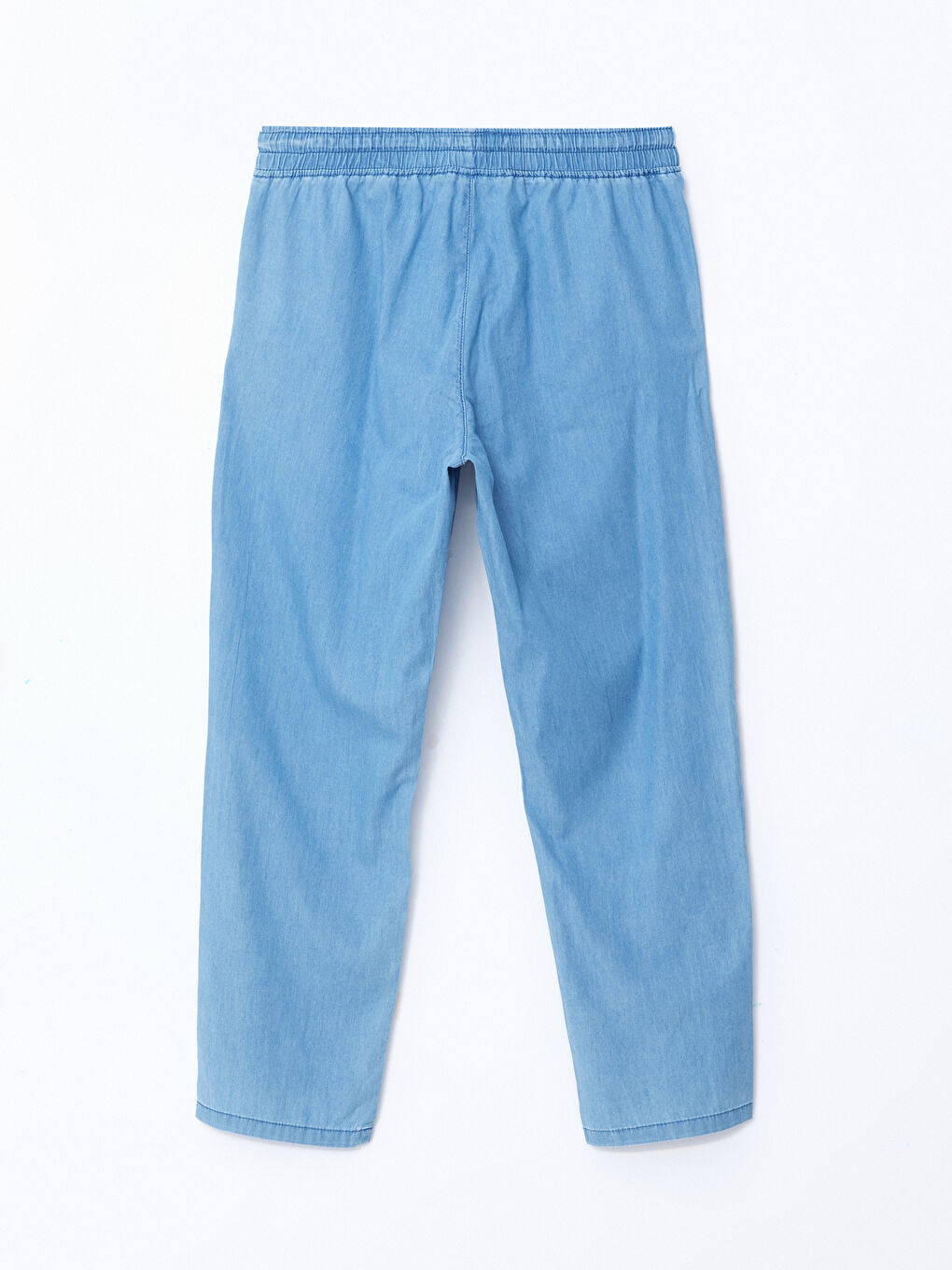 Jean Slim à Taille Élastiquée pour Femmes-5