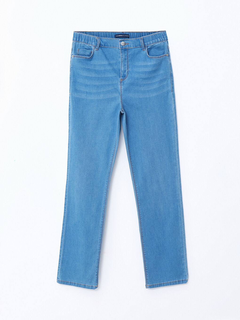 Straight Fit Women's Jeans -W4H021Z8-H45