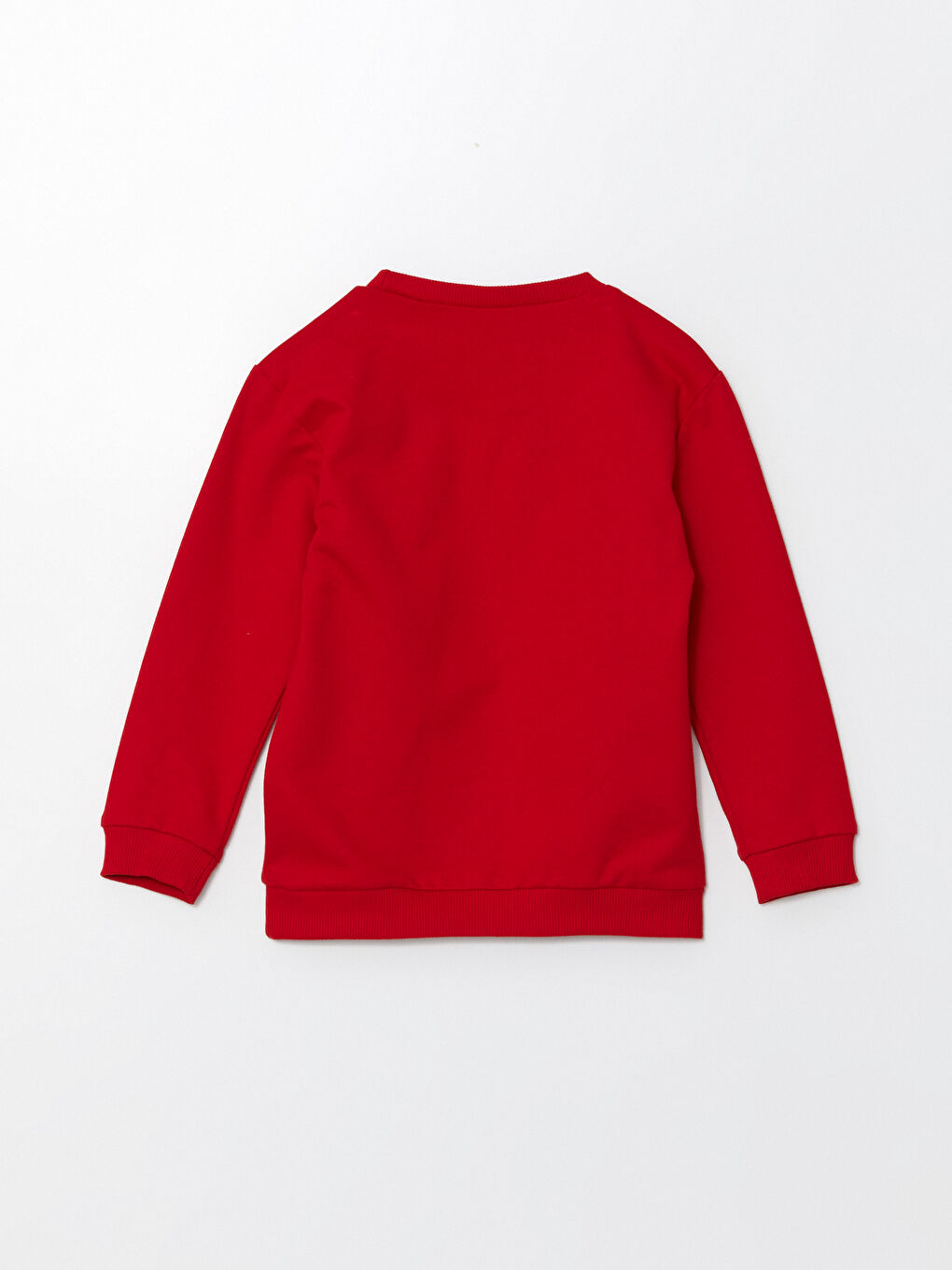 LCW Kids Kırmızı Bisiklet Yaka Atatürk Baskılı Erkek Bebek Sweatshirt - 5