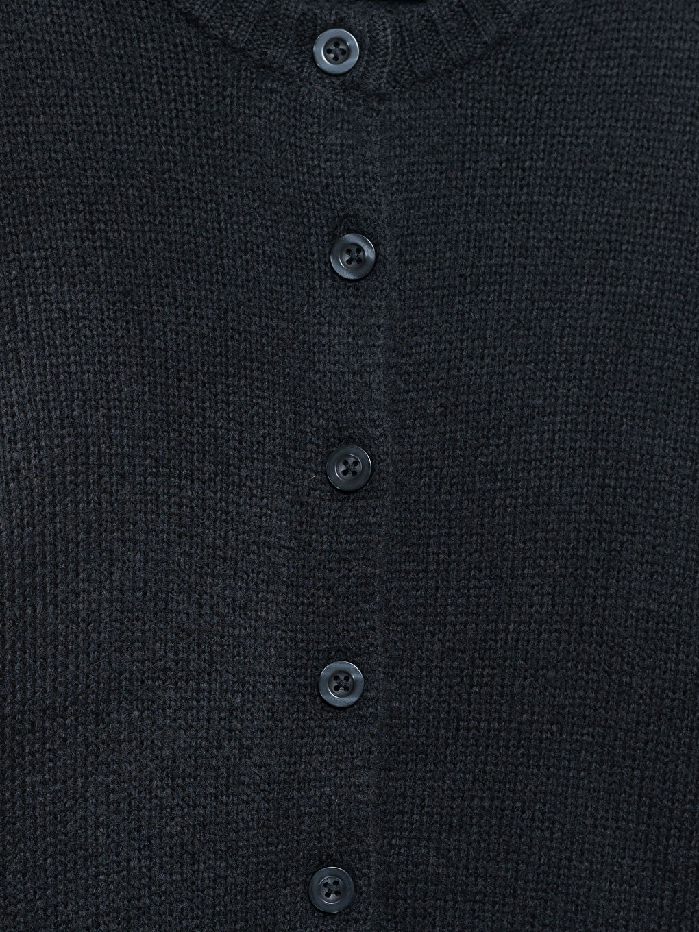 Жіночий трикотажний кардиган з круглим вирізом-6