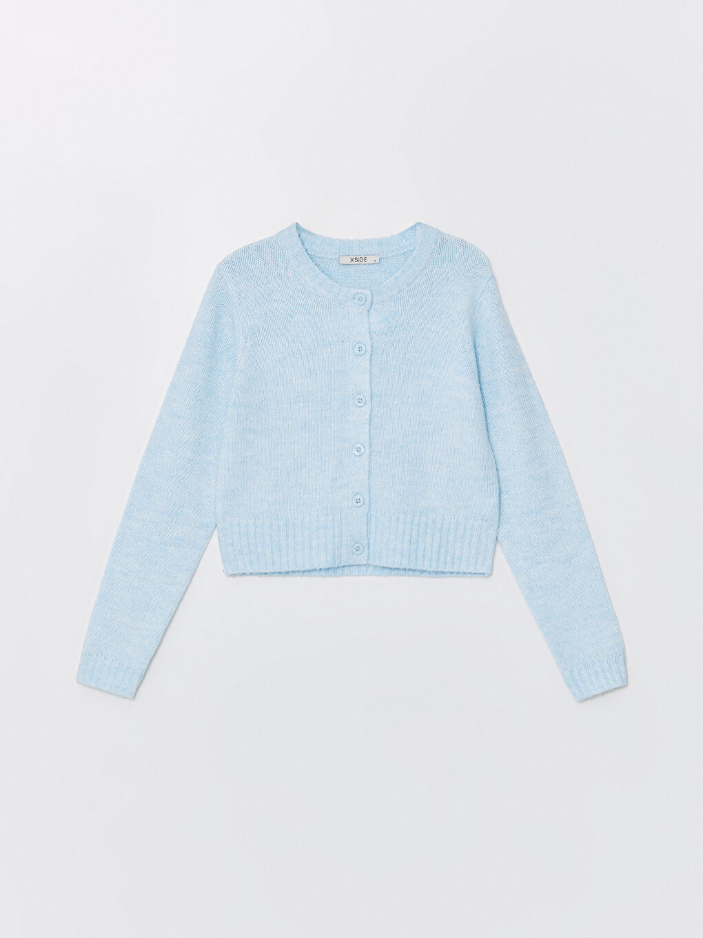 XSIDE Crew Neck Women's Knitwear Cardigan -W4H203Z8-VYD