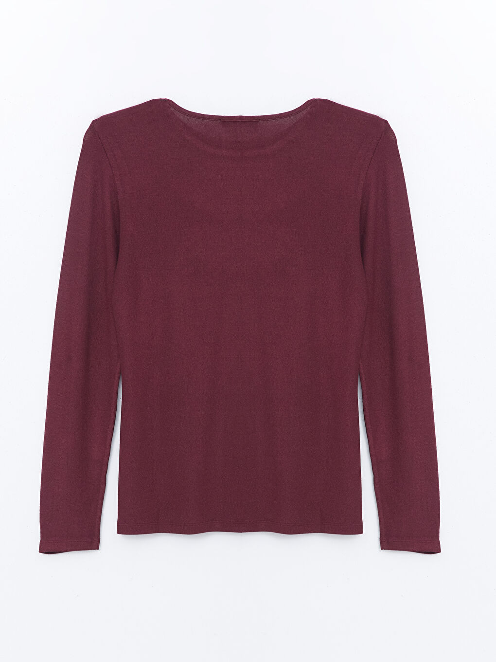 Tricou cu Guler Rotund pentru Femei-5