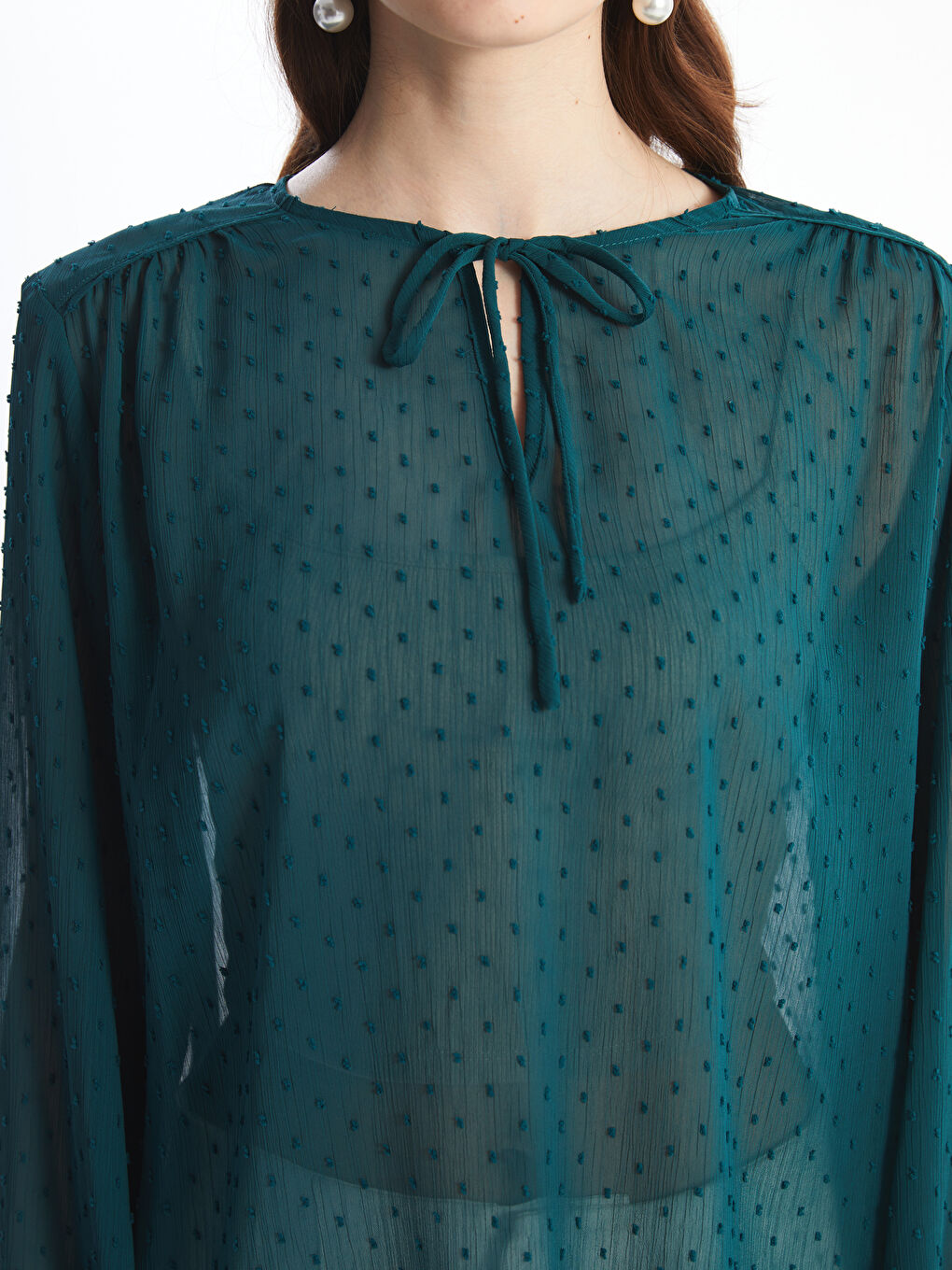 ZELENA Bluza Žena -W4H214Z8-HSH