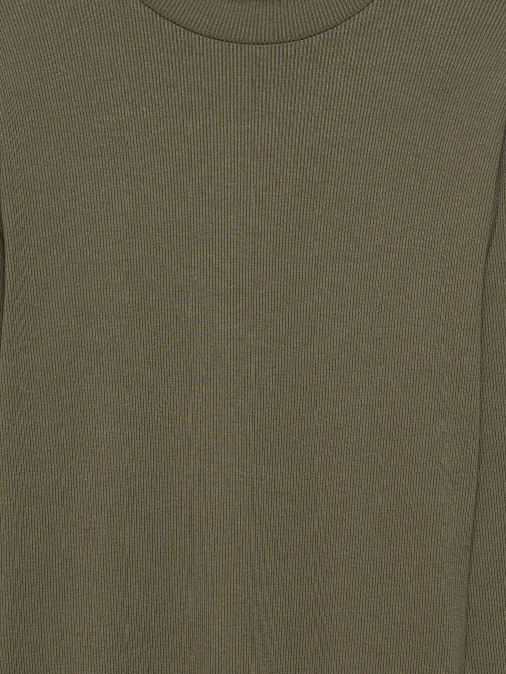 LCWAIKIKI Classic Funnel Neck Plain Long Sleeve Women's Dress -W4H215Z8-HDA