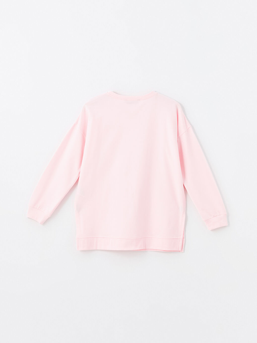 Crew Neck Oversize Women's Sweatshirt Tunic-6