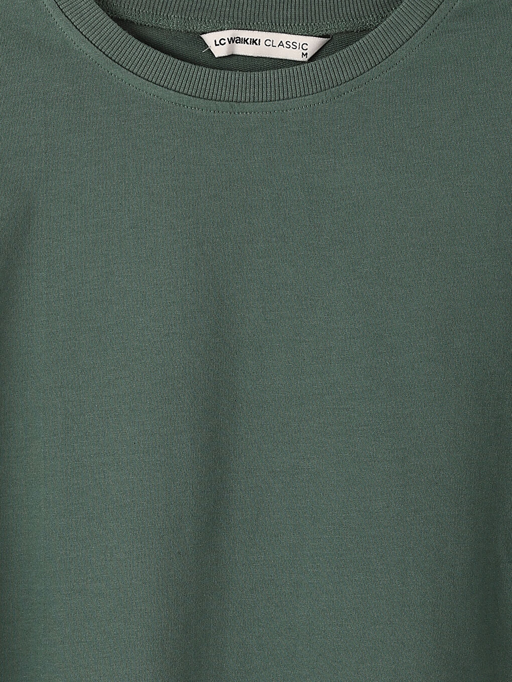 Crew Neck Oversize Women's Sweatshirt Tunic-3