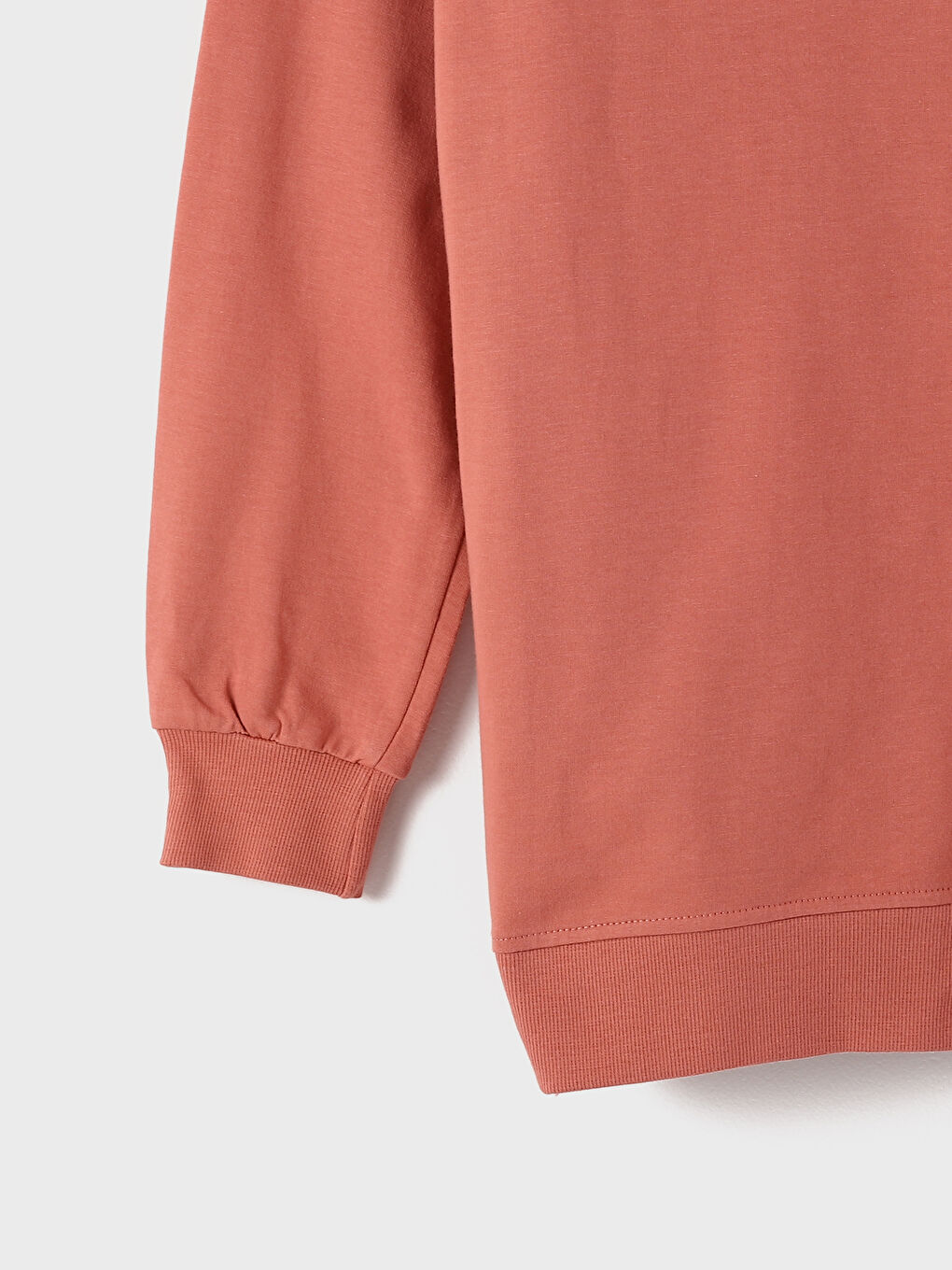 Crew Neck Oversize Women's Sweatshirt Tunic-3