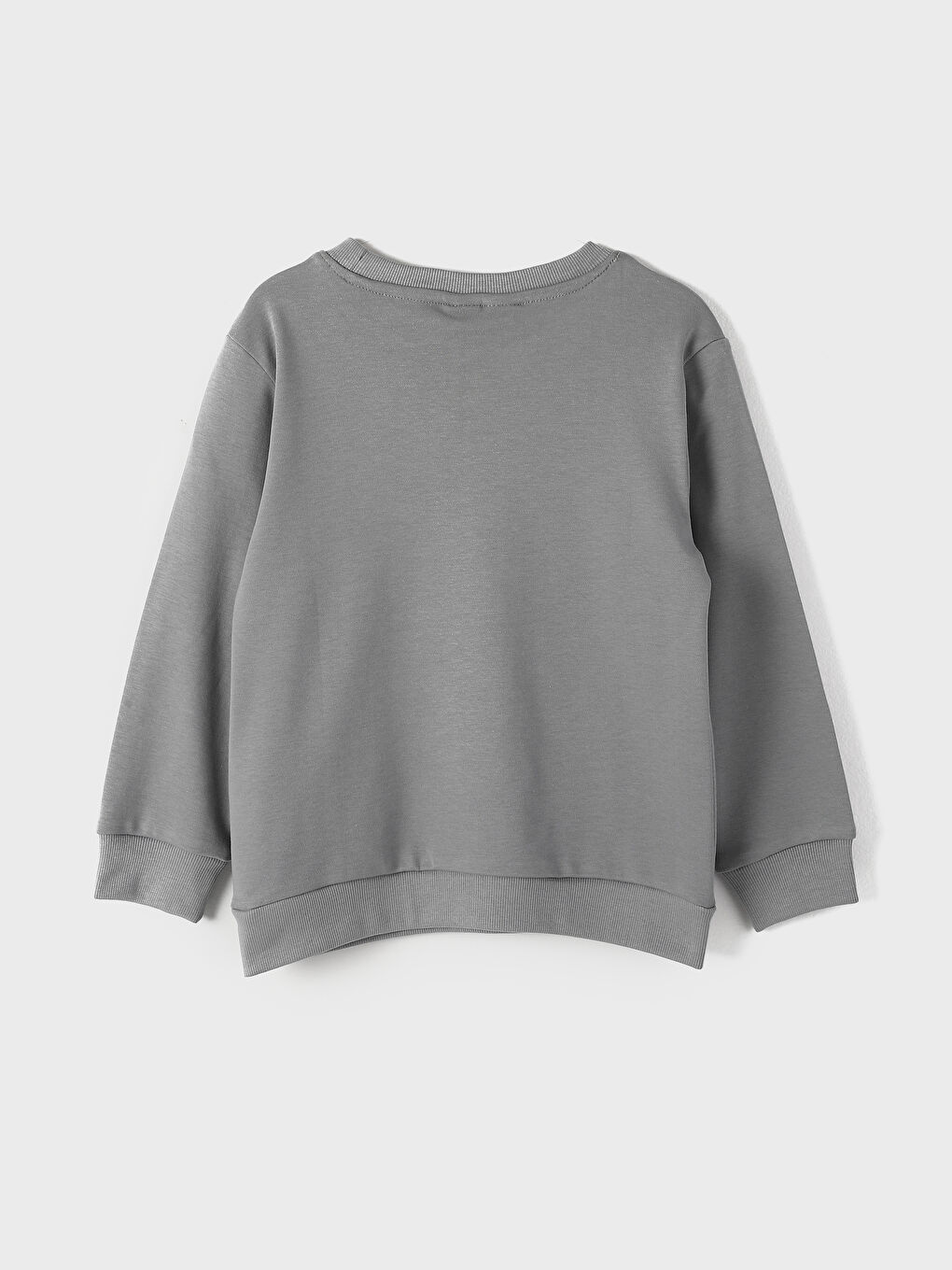 سويت شيرت مطبوع بياقة دائرية للأولاد-1