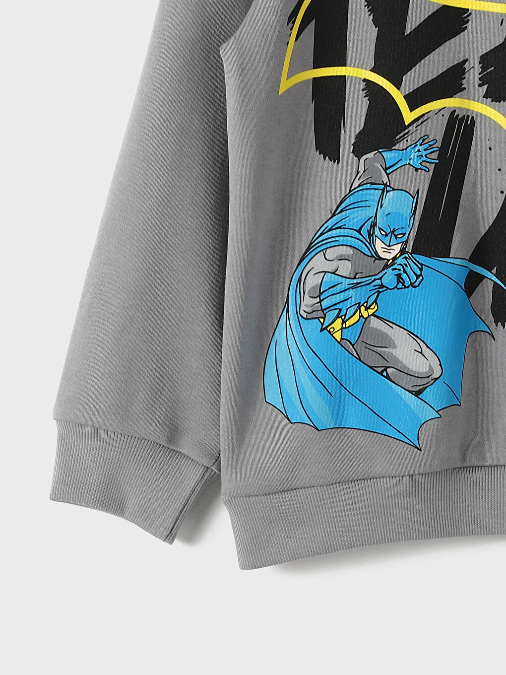 سويت شيرت مطبوع بياقة دائرية للأولاد-2