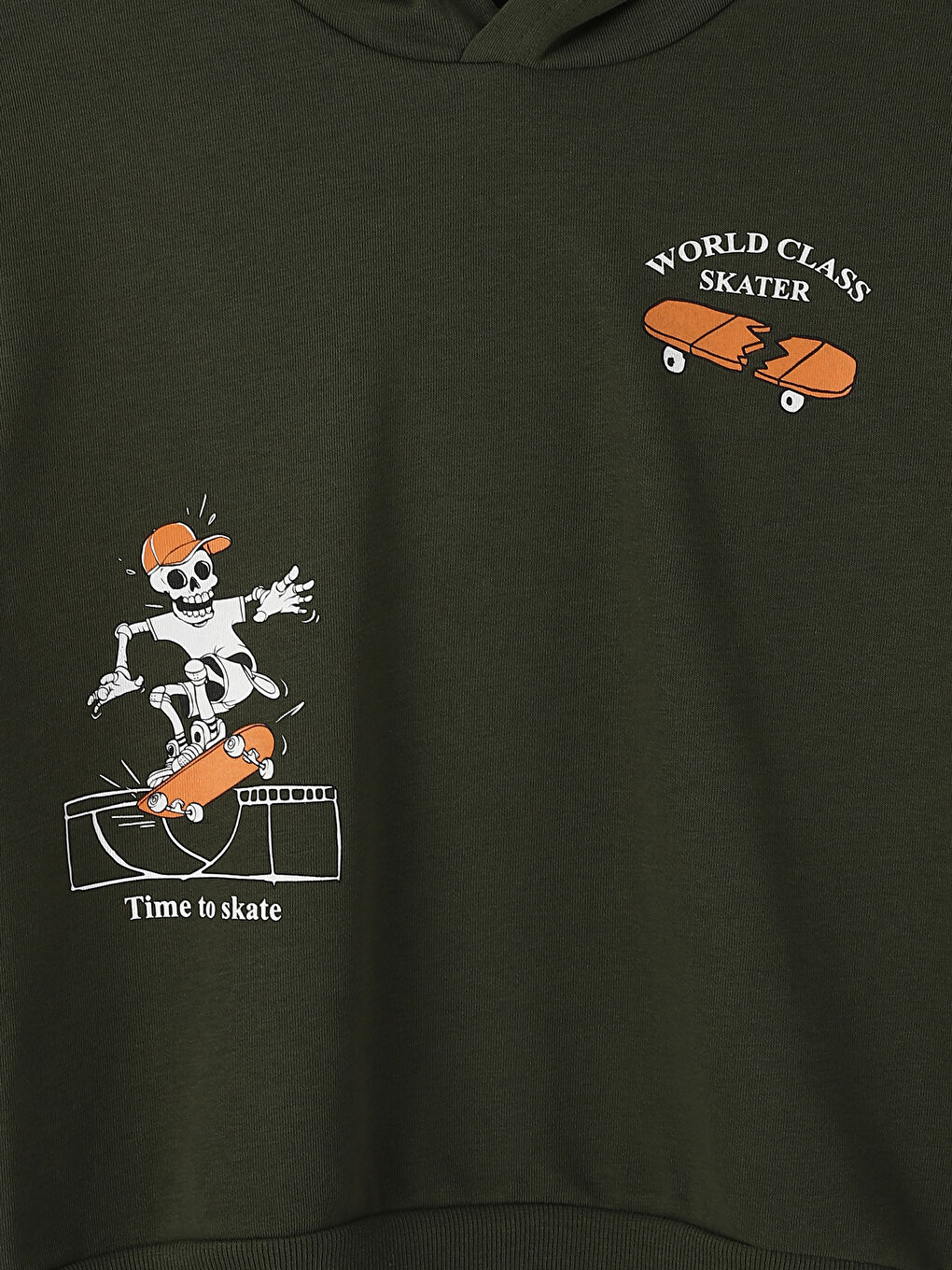 سويت شيرت مطبوع بكابوش للأولاد-3