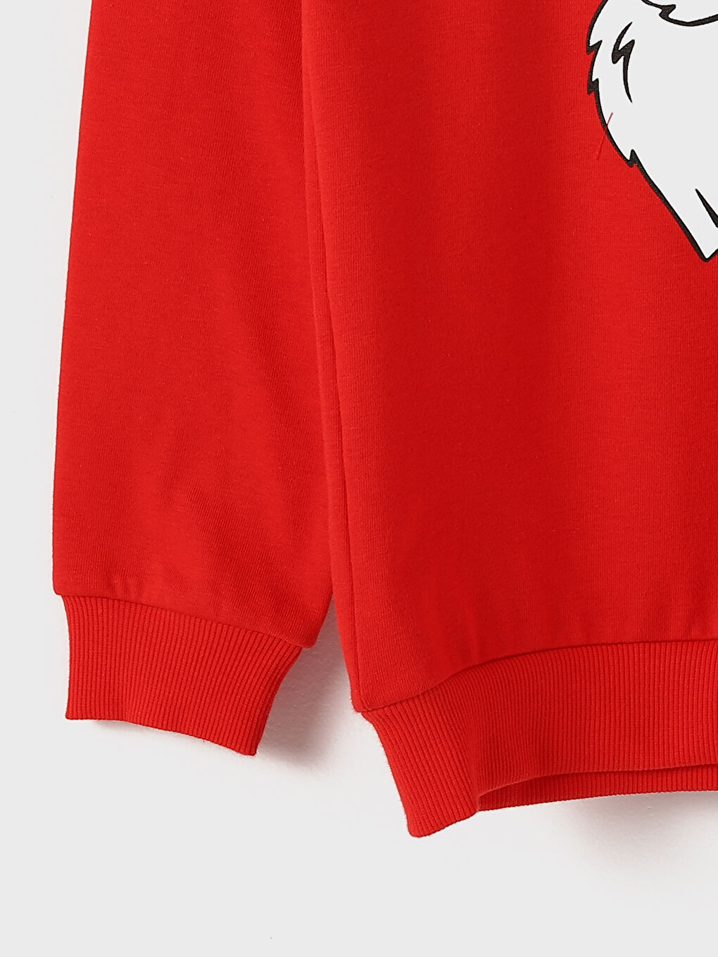 Hooded New Year Themed Boys' Thick Sweatshirt-2