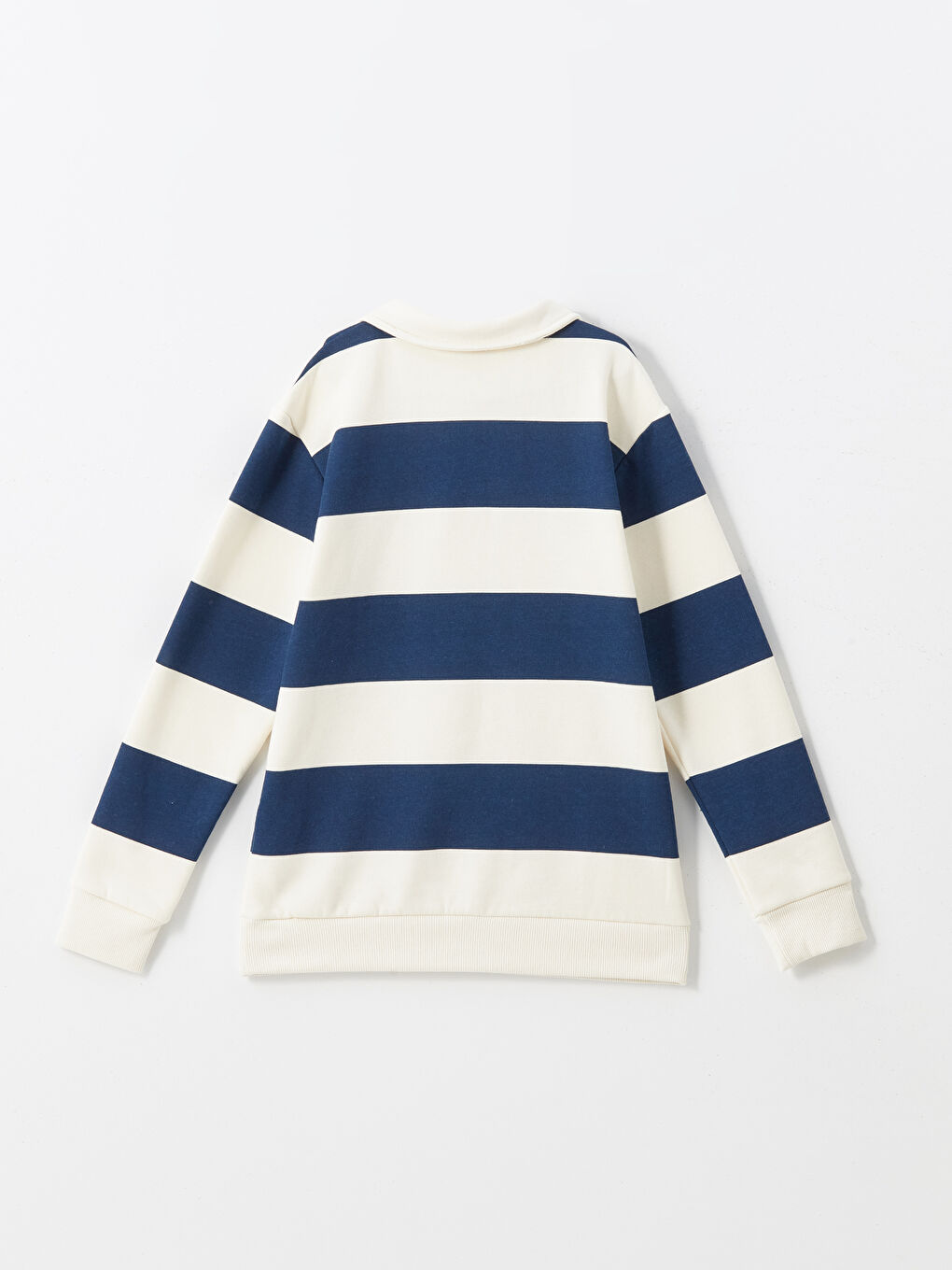 Polo Neck Boys' Sweatshirt and Sweatpants-2