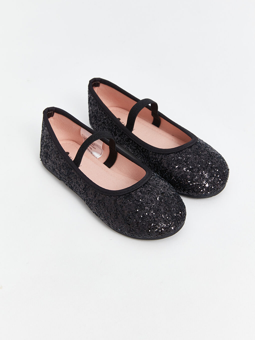 Balerini Argintii Elastici Fete Bebeluși