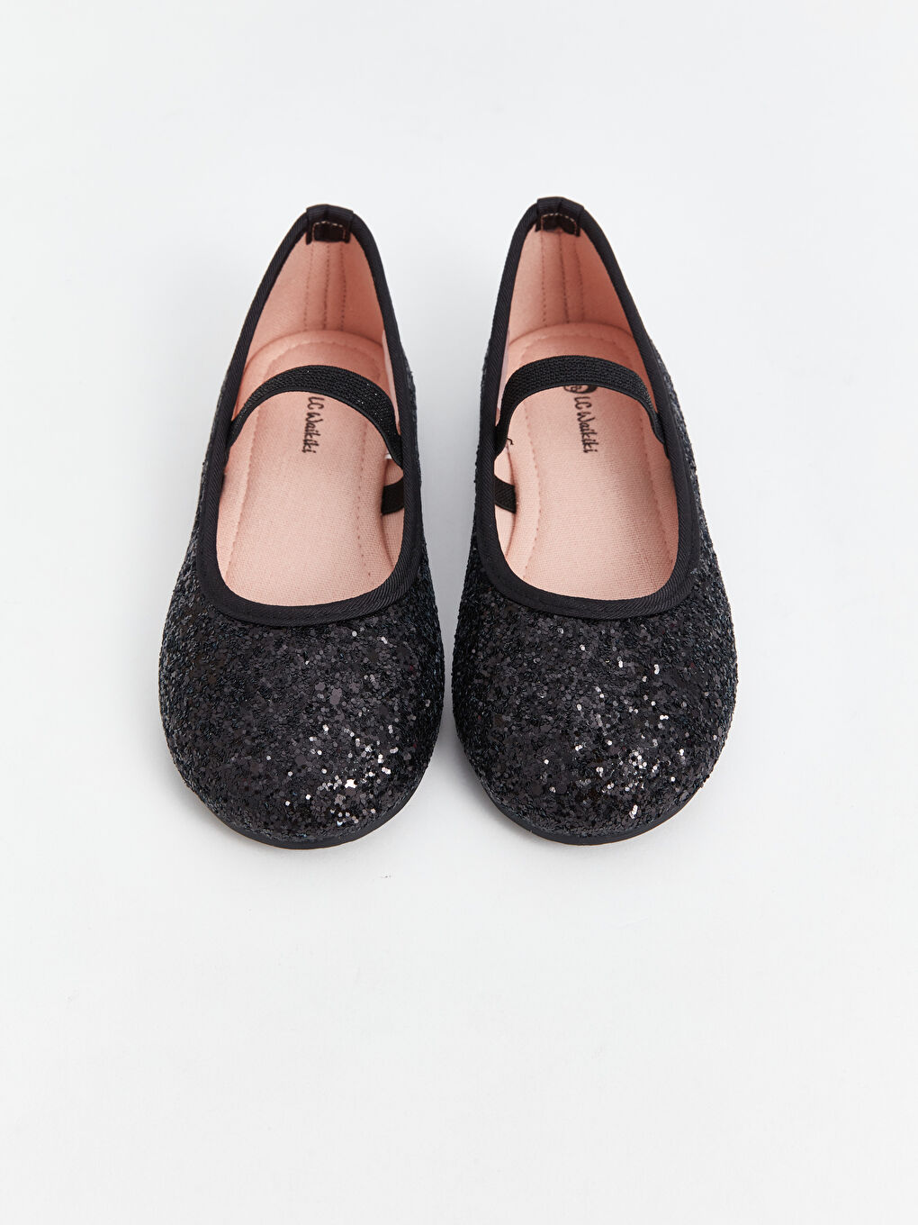 Balerini Argintii Elastici Fete Bebeluși-2