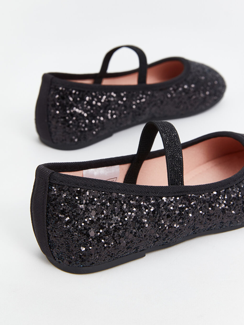 Balerini Argintii Elastici Fete Bebeluși-4