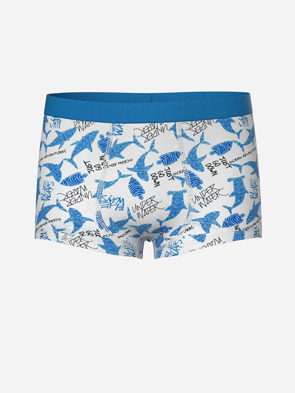 Karışık Baskılı Erkek Çocuk Boxer