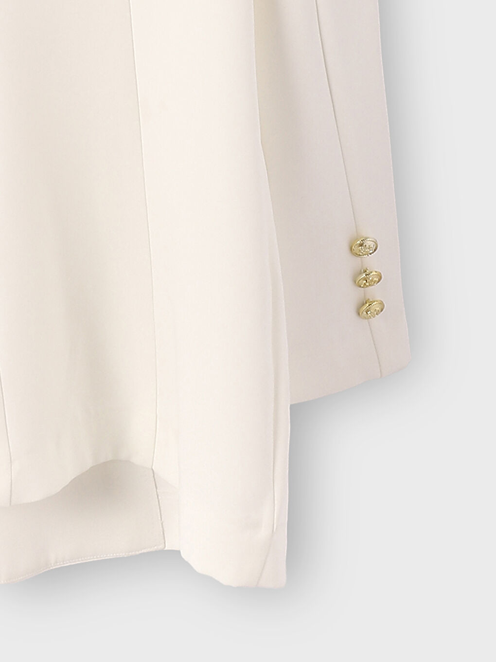 جاكيت ياقة سادة كم طويل بليزر للسيدات-3