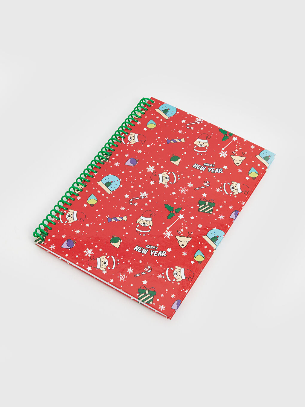 LCW ACCESSORIES New Year's Themed Lined Notebook -W4H772Z8-QBC