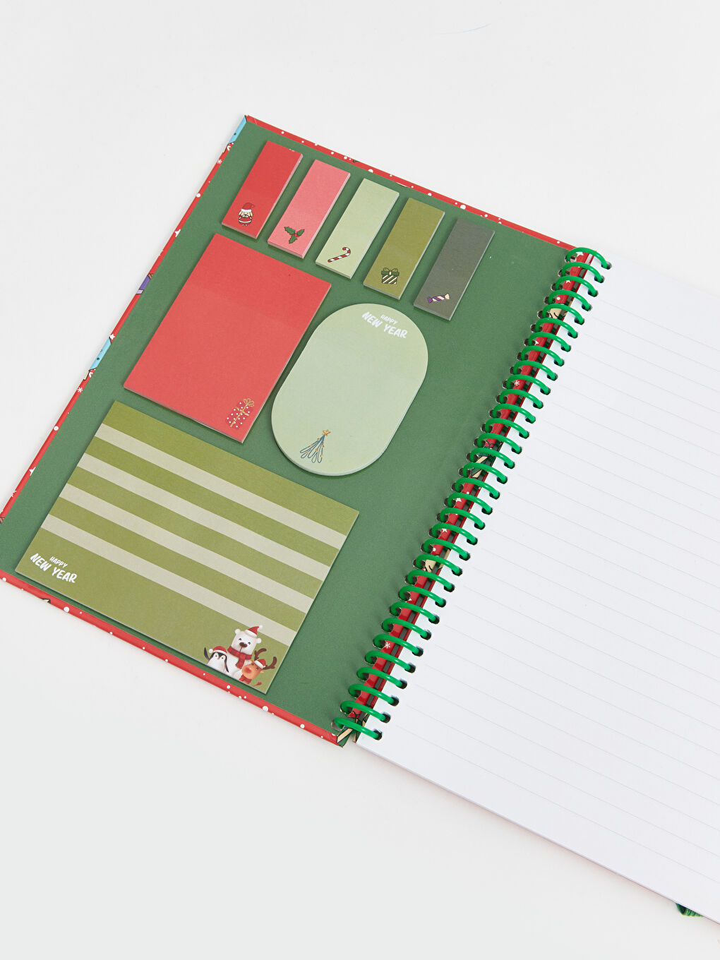 LCW ACCESSORIES New Year's Themed Lined Notebook -W4H772Z8-QBC