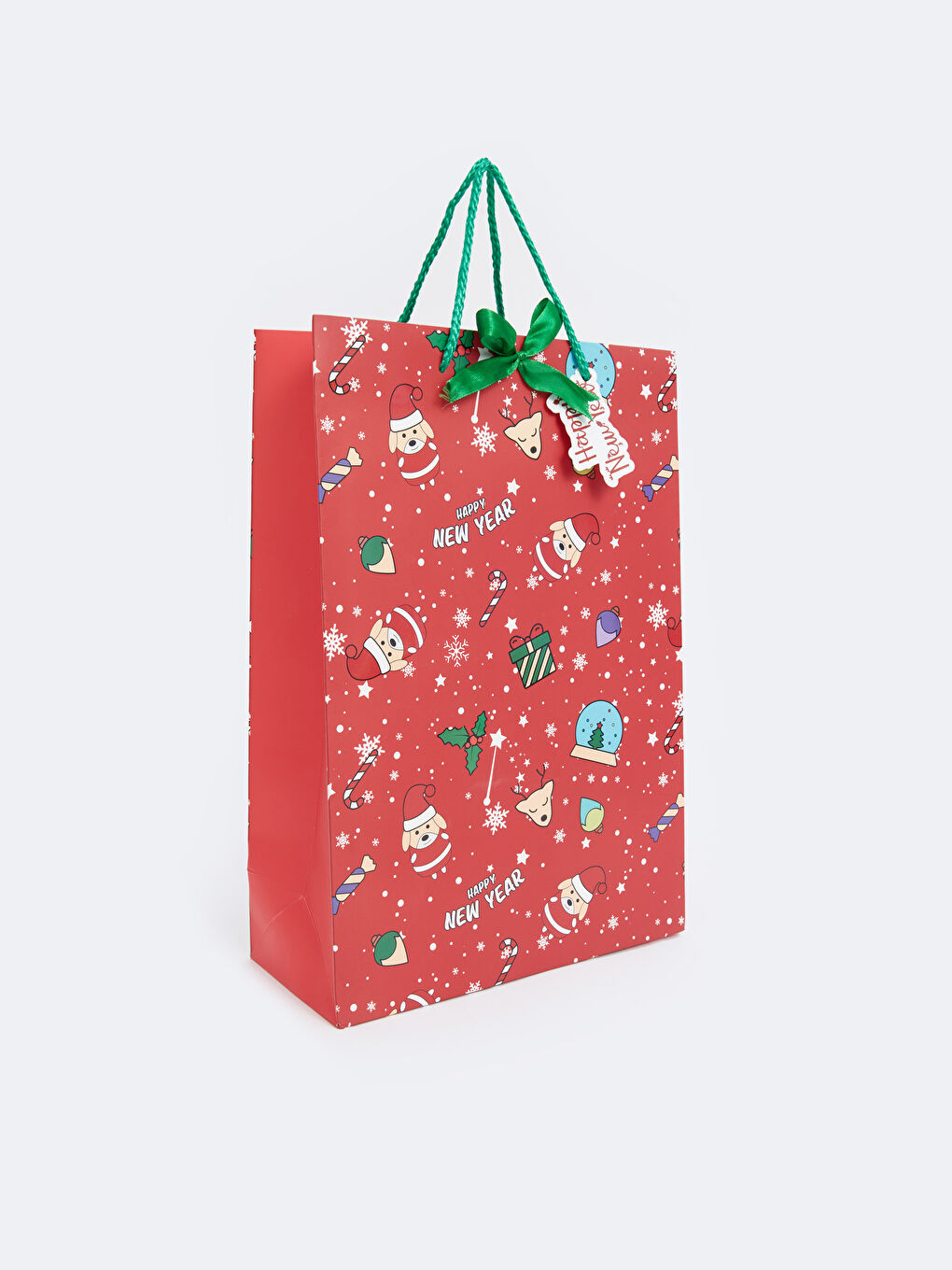 LCW ACCESSORIES Yılbaşı Temalı Hediye Çantası -W4H773Z8-QBC