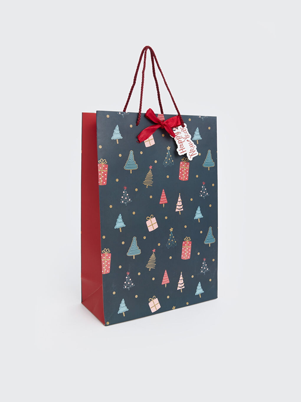 LCW ACCESSORIES Yılbaşı Temalı Hediye Çantası -W4H773Z8-QBC