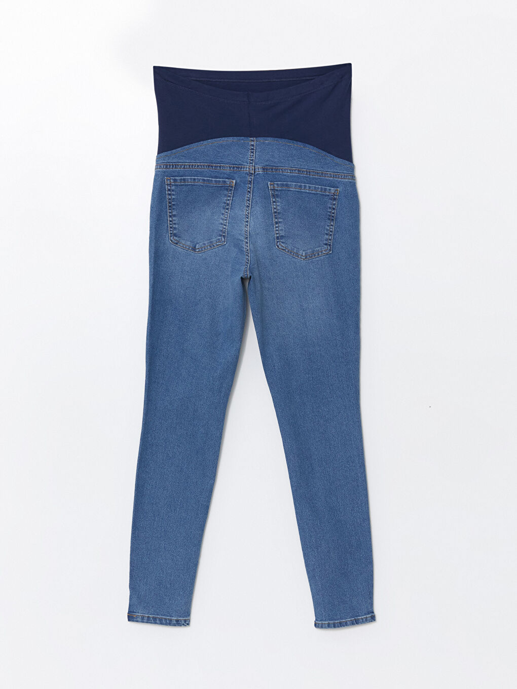 LCWAIKIKI Maternity Orta İndigo Rodeo Karın Panelli Mercury Skinny Fit Hamile Jean Pantolon - 5