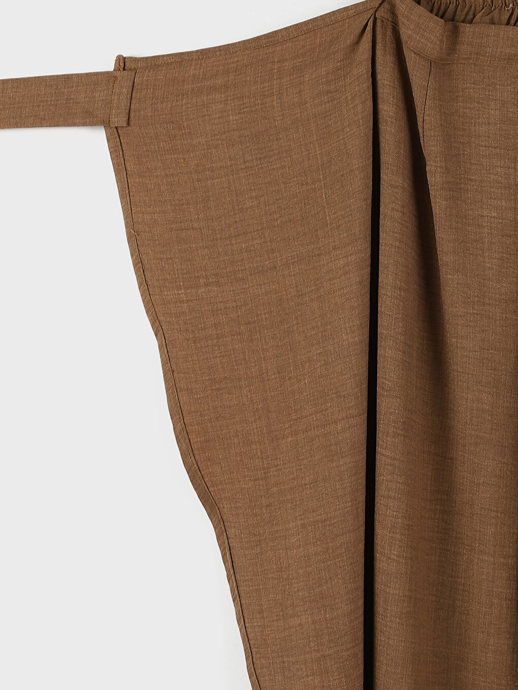 بنطلون للسيدات بوسط مطاطي وتفاصيل رباط-2