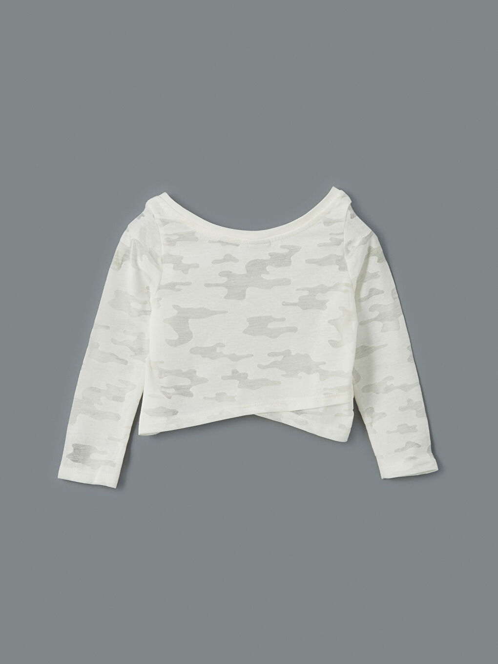 Crew Neck Girls' T-Shirt-1