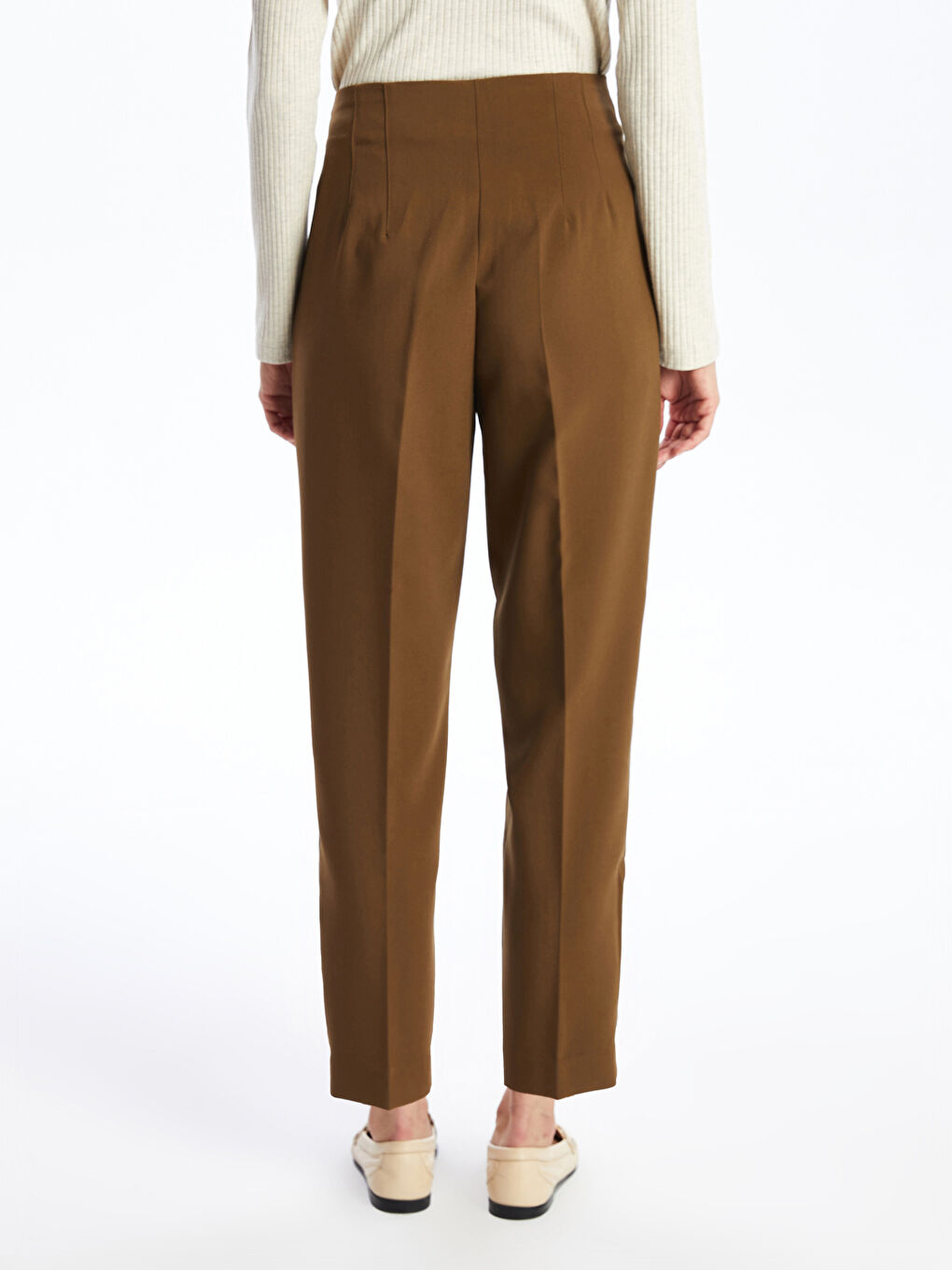 LCWAIKIKI Classic Standard Fit Women's Trousers -W4H956Z8-HEE