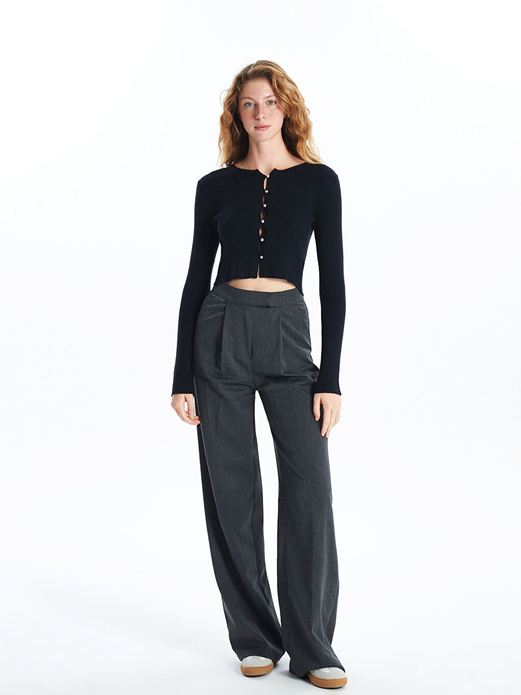 XSIDE Crew Neck Women's Knitwear Cardigan -W4H988Z8-CVL