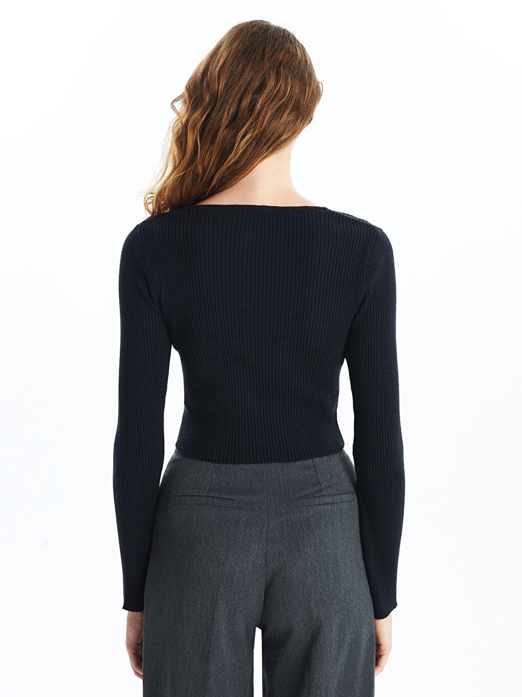 XSIDE Crew Neck Women's Knitwear Cardigan -W4H988Z8-CVL