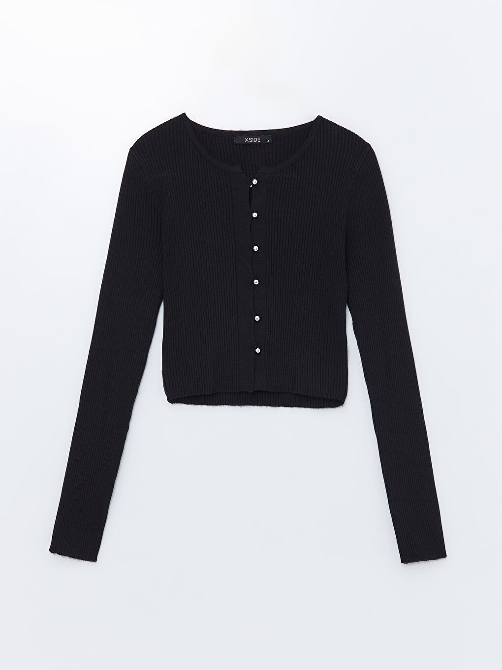 XSIDE Crew Neck Women's Knitwear Cardigan -W4H988Z8-CVL