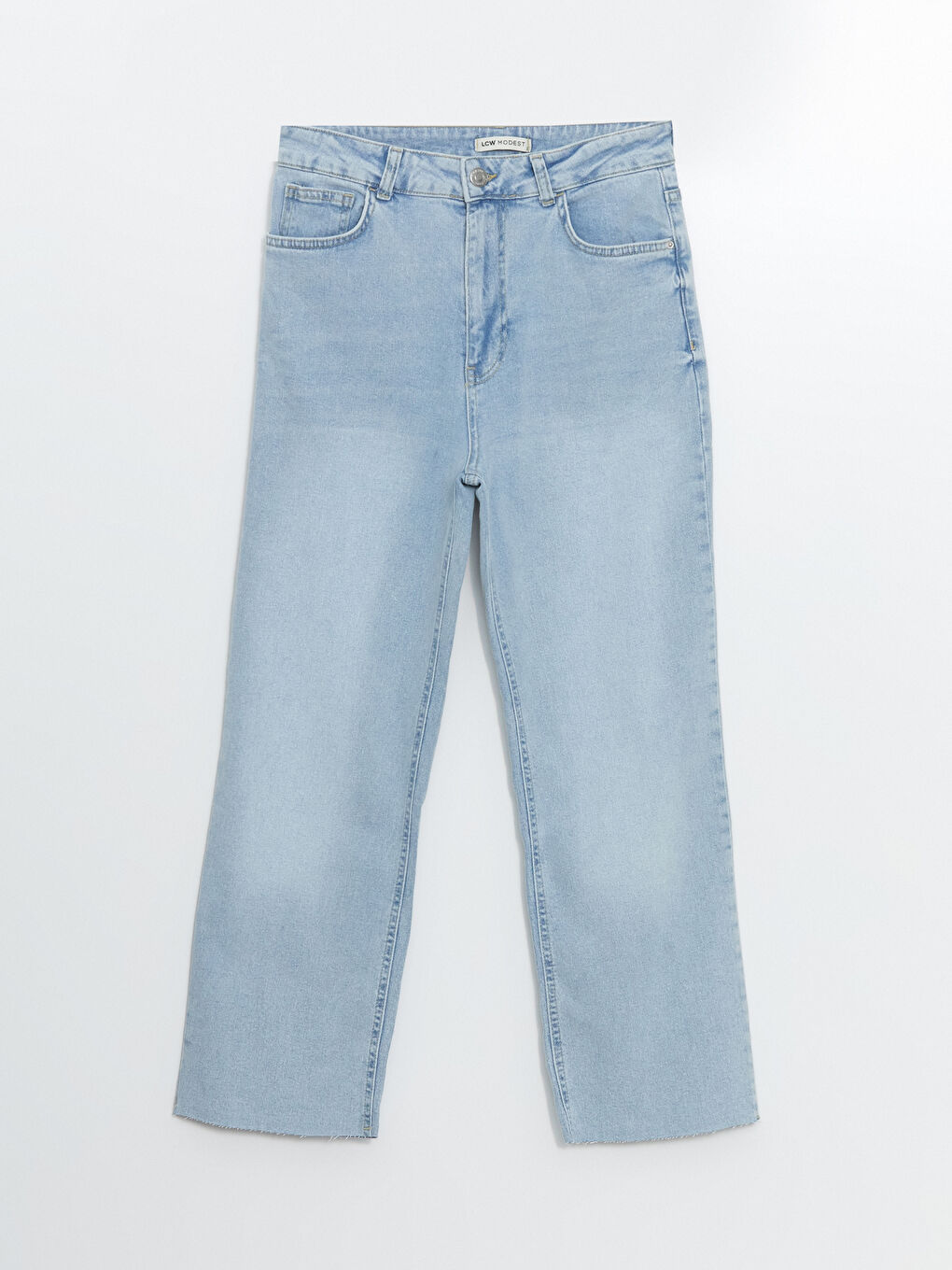 Straight Fit Women's Jeans-4