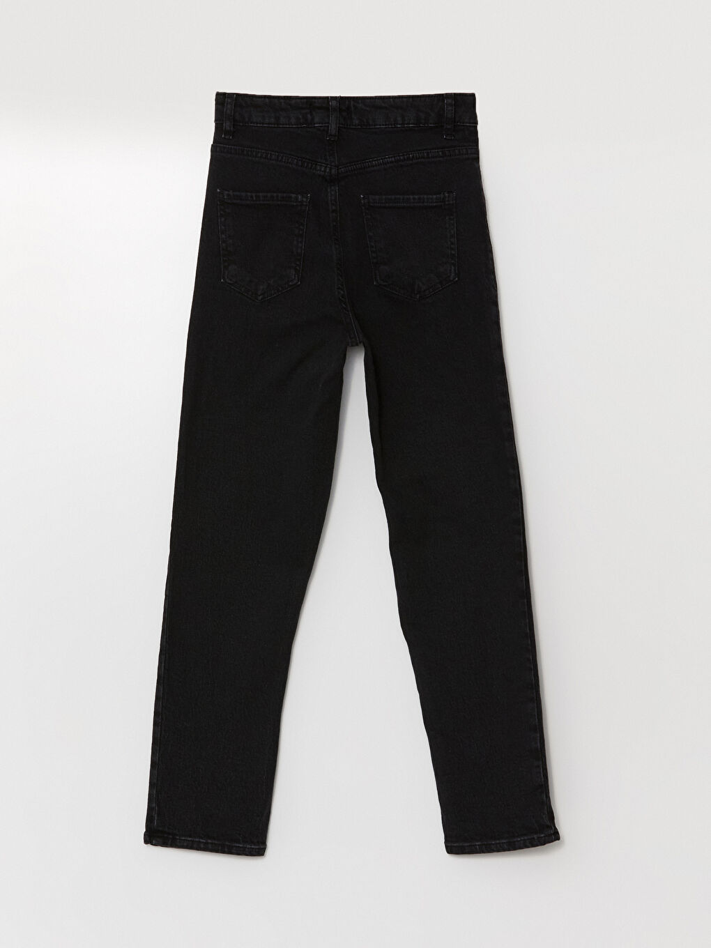 LCW Modest Siyah  Rodeo Mom Fit Kadın Jean Pantolon - 5