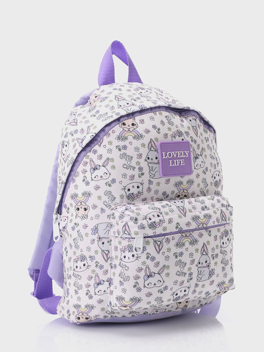 Printed Girls' Backpack-1