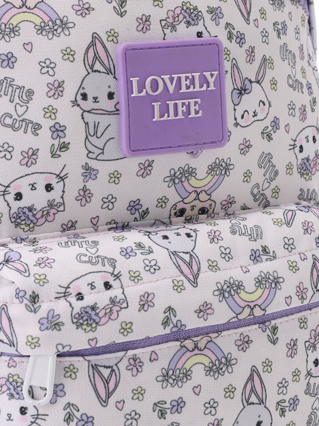 Printed Girls' Backpack-2
