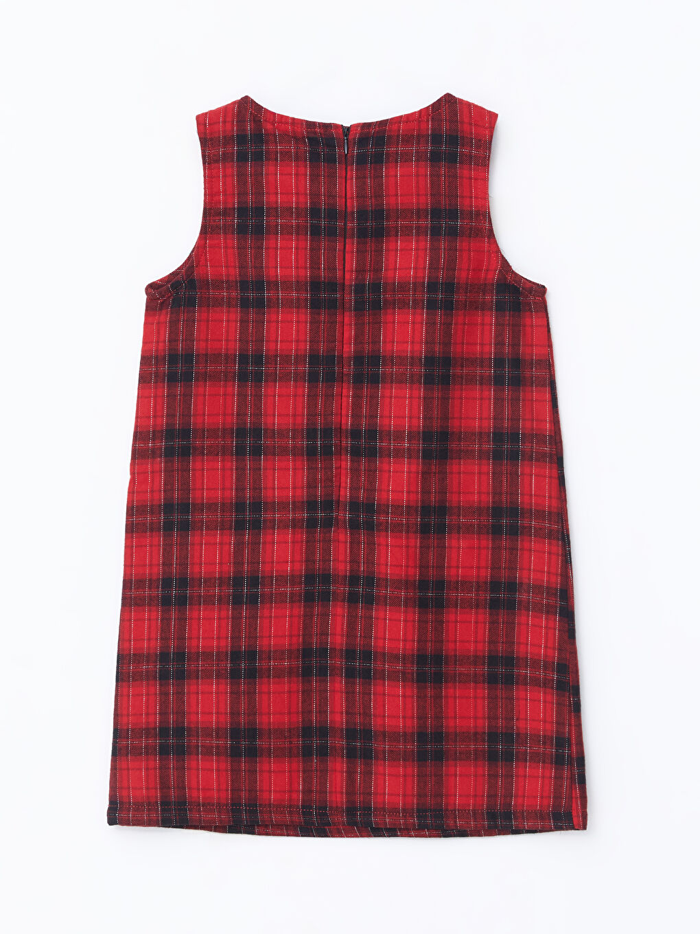 Crew Neck Girls' Dress-1