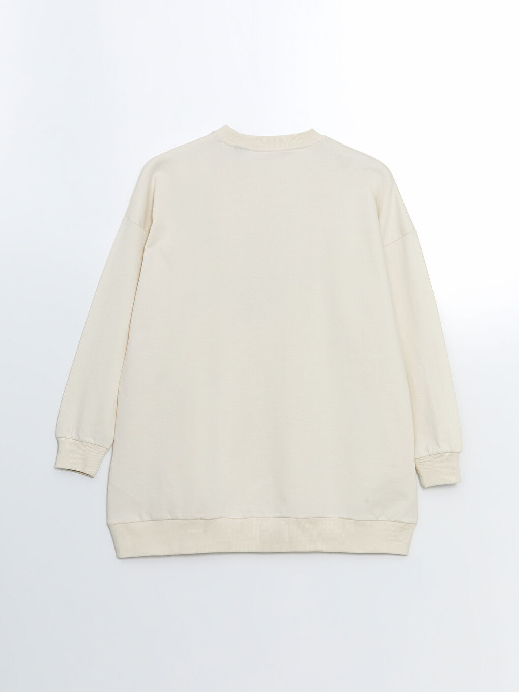 Crew Neck Mickey Mouse Printed Oversize Women's Sweatshirt Tunic-5