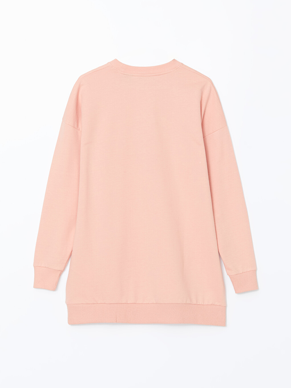 Tunique Sweat-shirt Surdimensionnée Imprimée Mickey Mouse Col Rond Pour Femmes-5